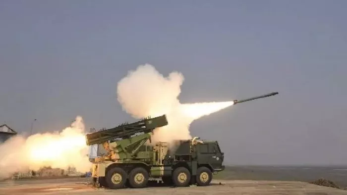 DRDO tested Pinaka rocket भारत को बड़ी सफलता। (फाइल फोटो)
