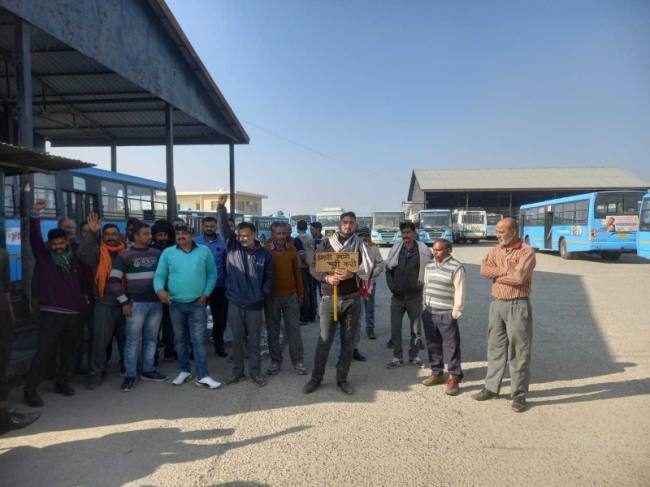 15 bus route effected by strike