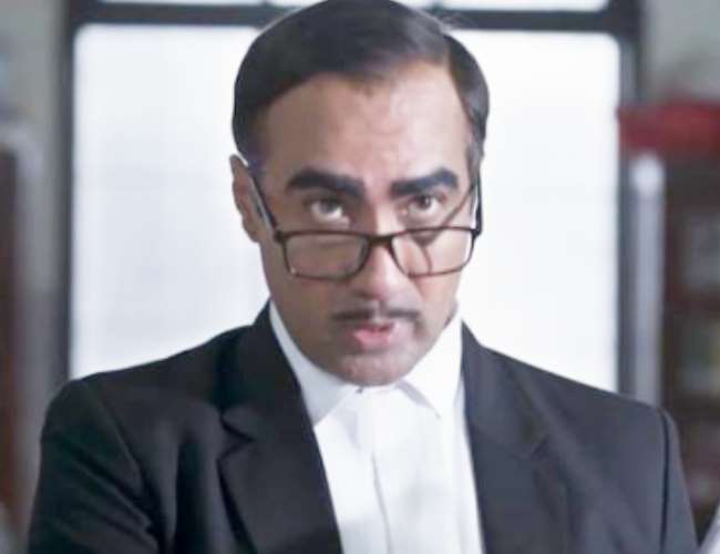 Ranvir Shorey as Lawyer in 420 IPC. Photo- Instagram