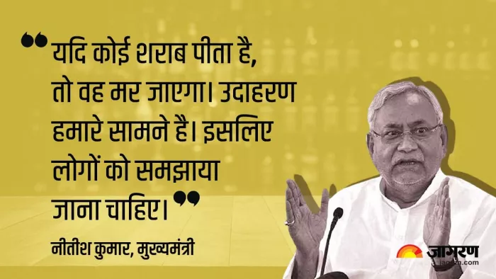 'जो शराब पीयेगा वह तो मरेगा ही' छपरा में 33 मौत के बाद बोले CM नीतीश कुमार