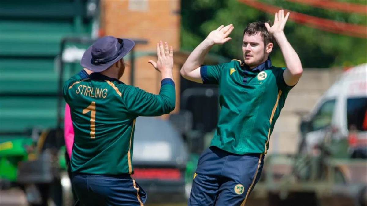 zim vs ire joshua little bowled best bowling figure in odi as ireland beat zimbabwe beat by 4 wickets in 1st odi