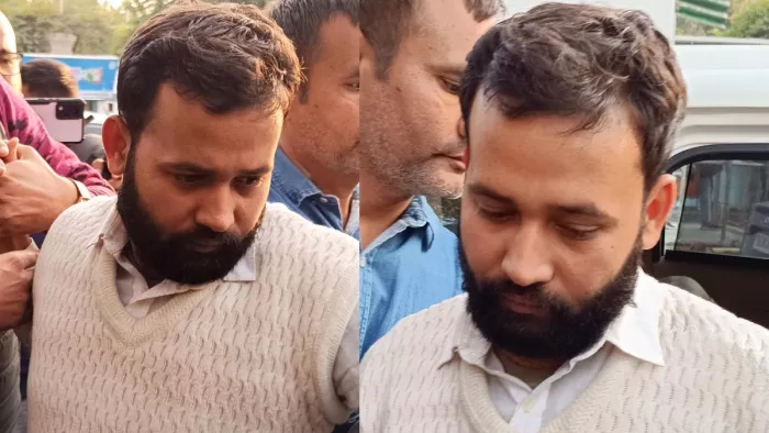 ललित झा अदालत में हुआ पेश, पुलिस को मिली रिमांड। जागरण