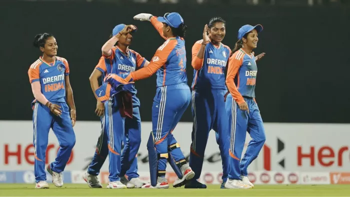 भारतीय महिला टीम ने वेस्टइंडीज टीम को 49 रन से हराया। फोटो- BCCI