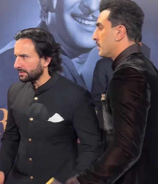 Saif Raj Saif Ali Khan ने Ranbir Kapoor के सामने जोड़े हाथ, क्या जीजा-साले में ...