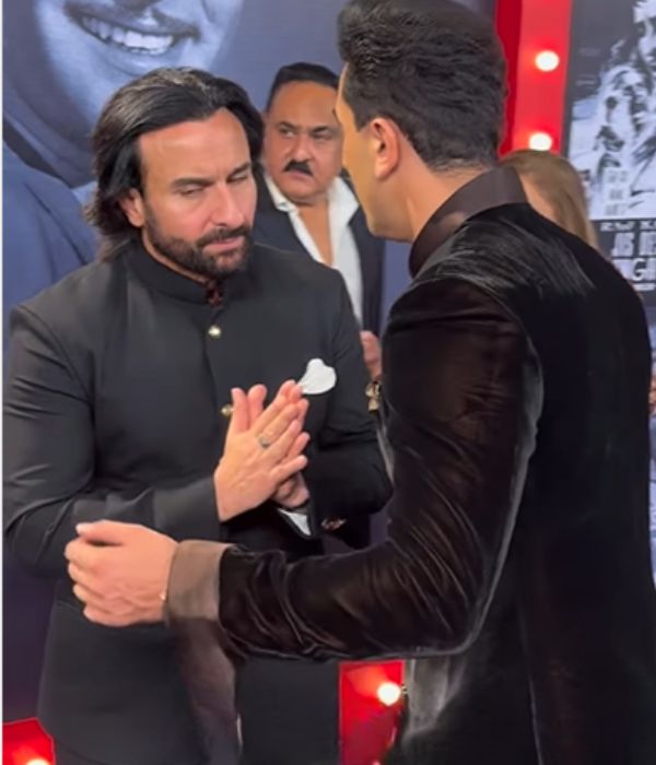 Saif Raj Saif Ali Khan ने Ranbir Kapoor के सामने जोड़े हाथ, क्या जीजा-साले में ...