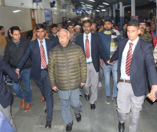 Image result for rss chief in moradabad