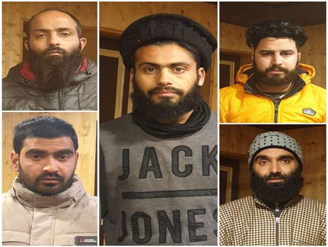 Jammu And Kashmir: गणतंत्र दिवस पर श्रीनगर को दहलाने की साजिश नाकाम, पांच आतंकी गिरफ्तार