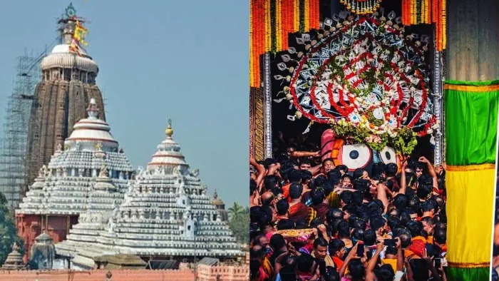 जगन्नाथ पुरी मंदिर में भगवान का दर्शन करते भक्तजतनों की फाइल फोटो