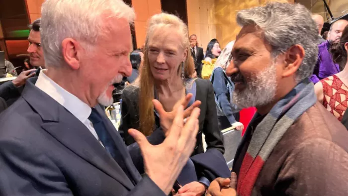 SS Rajamouli Is On Top of The World As James Cameron Praises His Film, Twitter