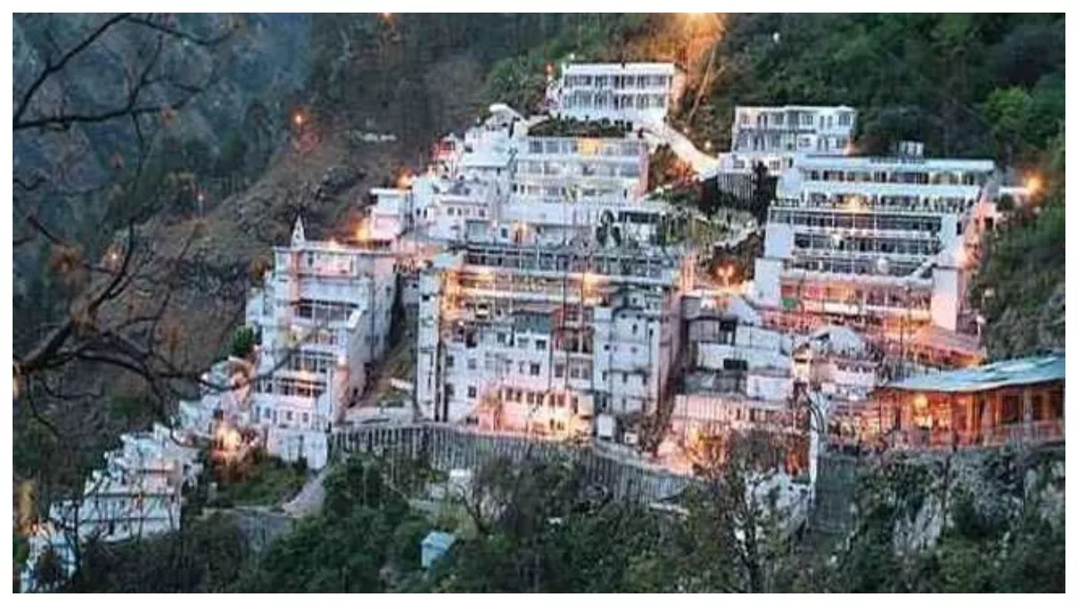 katra, Vaishno Devi की प्राकृतिक गुफा से लगातार दूसरे दिन भी मिला दर्शन