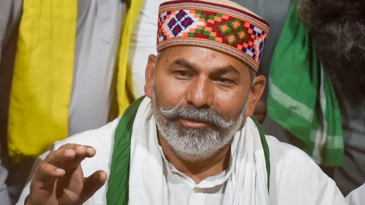 Rakesh Tikait In Buxar राकेश टिकैत बक्सर में किसानों से मिले, बोले