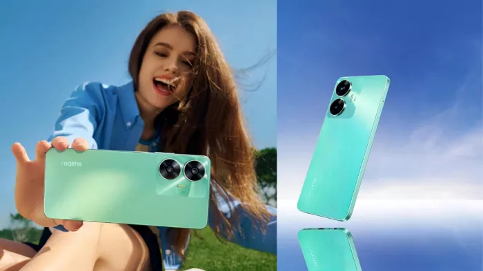 Realme C55 पर अच्छी छूट मिल रही है।