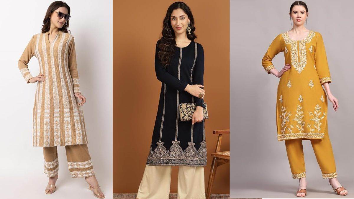 Woolen Kurta Sets - Buy Woolen Kurta Sets for Women Online | Libas