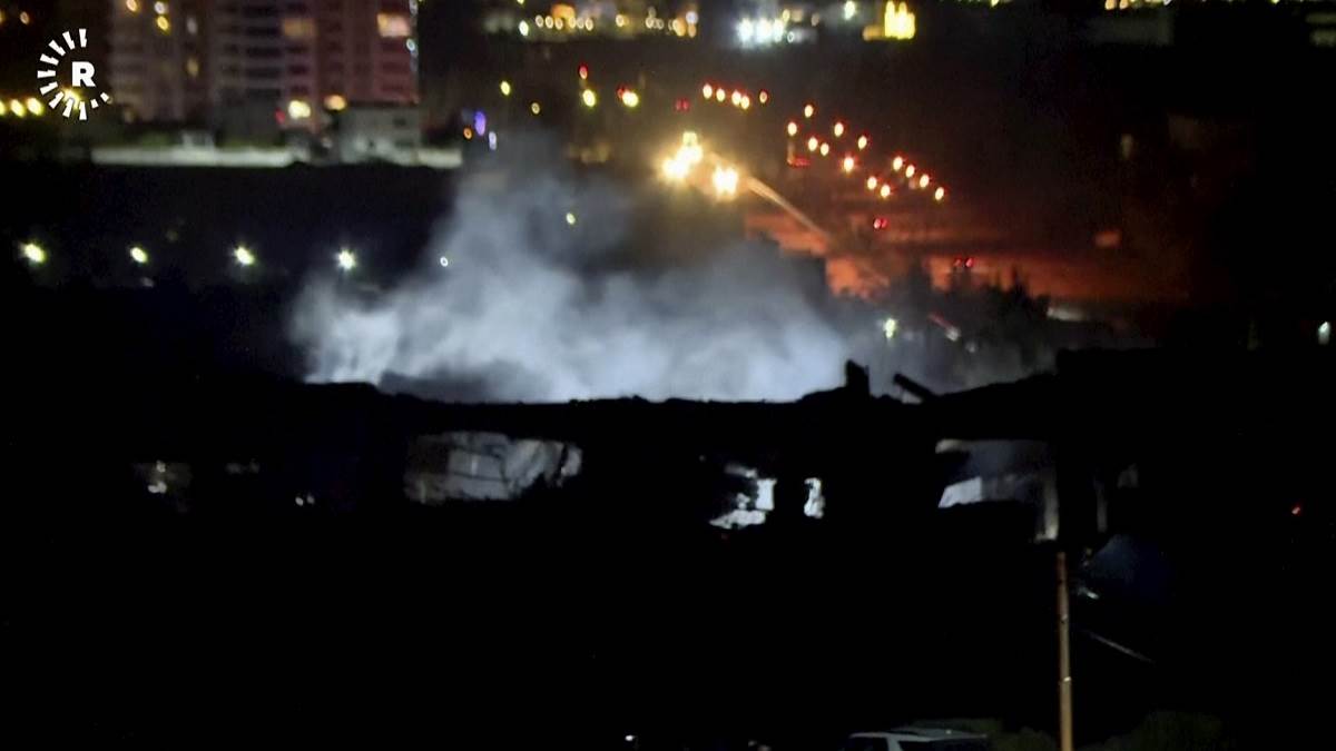 iran strikes ballistic missiles iraq and syria targeted israel mossad headquarters four people death