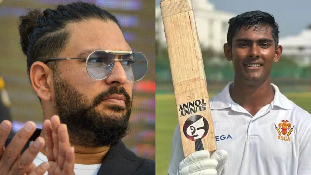 yuvraj singh congratulate prakhar chaturvedi for breaking his 25 year old record in cooch behar trophy final