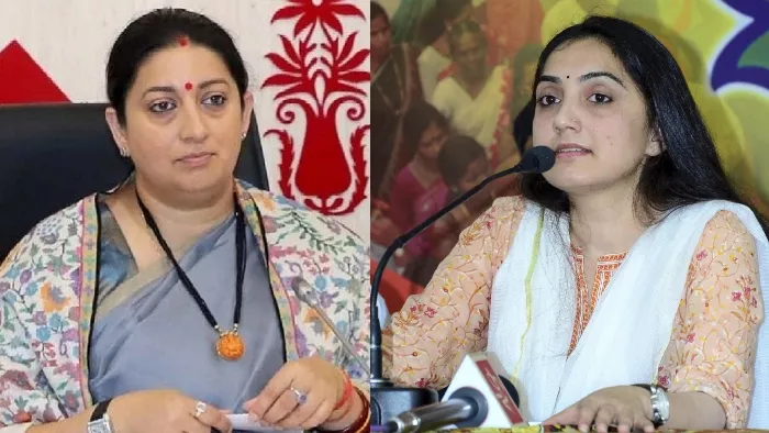 स्मृति ईरानी और नुपूर शर्मा को दिल्ली चुनाव में उतारने की थी चर्चा।