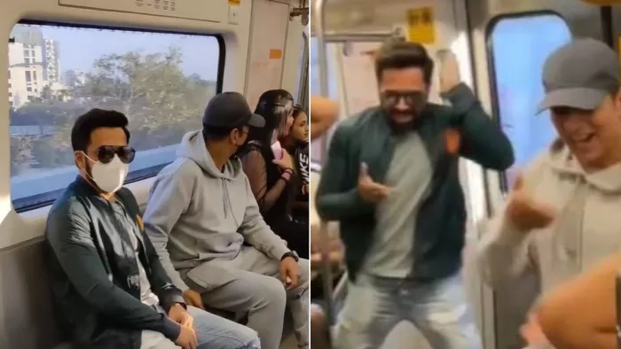 Selfiee: Akshay Kumar and Emraan Hashmi arrive in Mumbai Metro to surprise, fans shocked