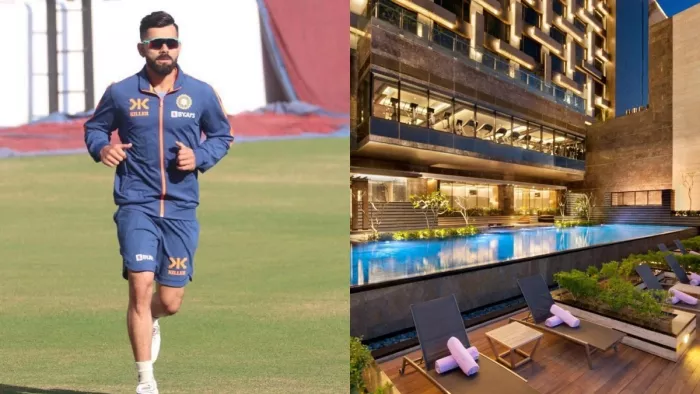 Virat Kohli: भारतीय टीम होटल लीला में रुकी है