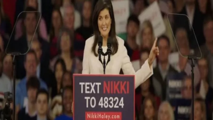 Nikki Haley in US Presidential Election 2024 निक्की हेली।