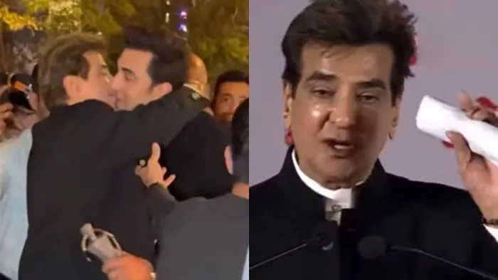 Ranbir Kapoor के लिए हाथों में स्पीच पकड़ें जितेंद्र को नहीं मिला पढ़ने का मौका / Photo- Twitter