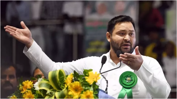 भाजपा ने तेजस्वी यादव को बताया 'हताश', कहा- वो सत्ता में सिर्फ मेवा खाने के लिए आए
