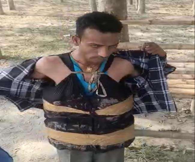 Vaishali smuggler arrested at Indo Nepal border in Sitamarhi with 25 kg charas