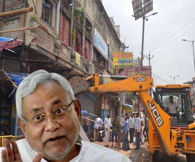 bihar government will start anti encroachment drive from next month with bulldozer
