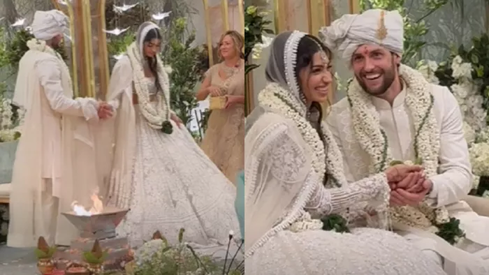 Alanna Panday Wedding First Photos: अनन्या पांडे फिल्म एक्ट्रेस है।