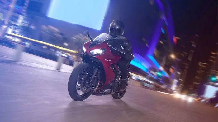 Triumph की Daytona660 सुपर बाइक को जल्द ही लॉन्च किया जा सकता है।