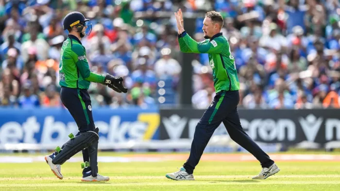 आयरलैंड ने पहले टी20 इंटरनेशनल मैच में अफगानिस्तान को मात दी (Pic Credit - Ireland X)
