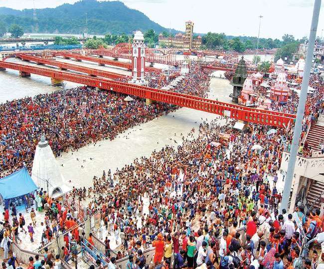 Haridwar Kumbh Mela Government of Uttarakhand Covid-19 Guide Line, Haridwar Kumbh Mela 2021 Now passengers will be asked even at small stations Corona test report do you have or not Jagran Special