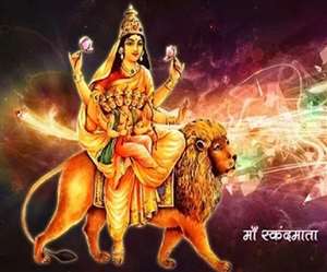 स्कंद माता है नवरात्र की पांचवी अधिष्ठात्री देवी।