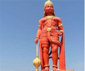 प्रधानमंत्री नरेन्‍द्र मोदी ने मोरबी में 108 फीट ऊंची हनुमान जी की प्रतिमा का अनावरण किया।