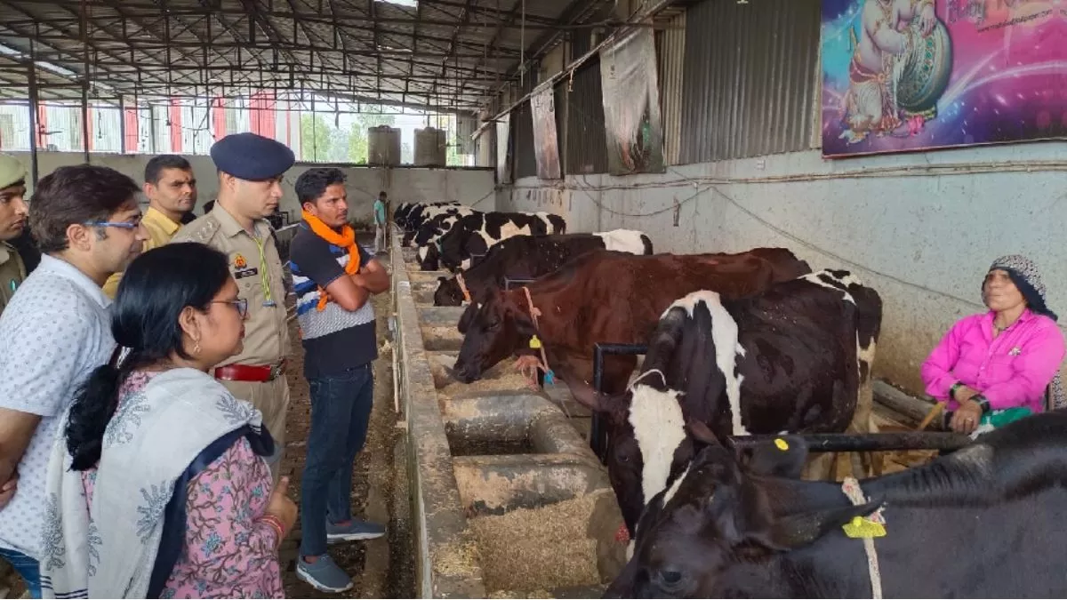 Amroha: यूपी से कर्नाटक में गो-तस्करी का पर्दाफाश, गोशाला की आड़ में चल रहा पूरा खेल, 18 गायों संग 11 तस्कर गिरफ्तार