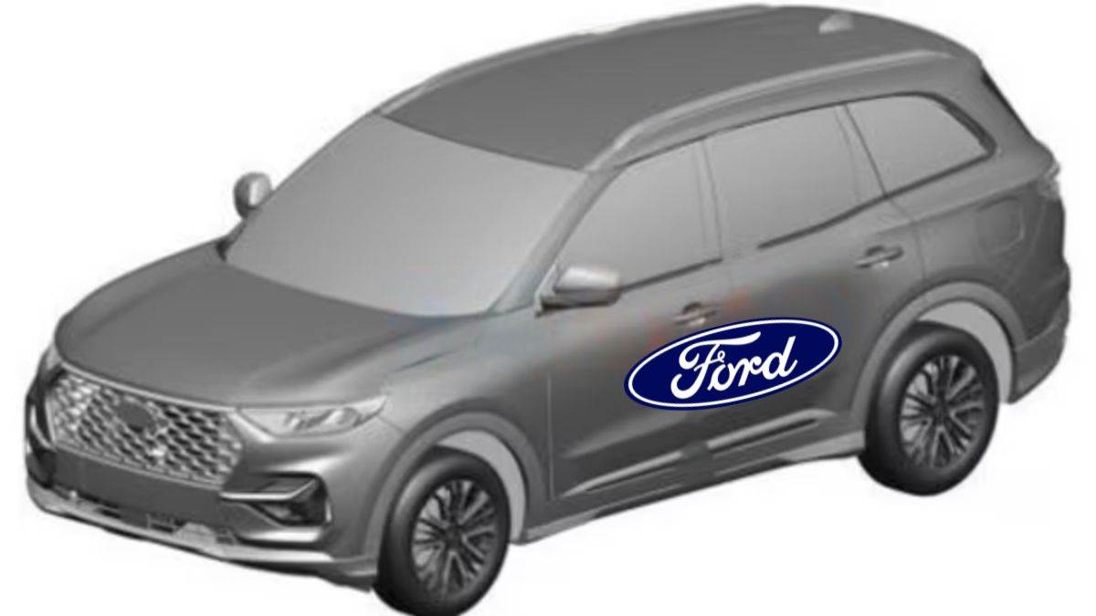 new ford mpv for india patent sketch leaks will rival ertiga and carens