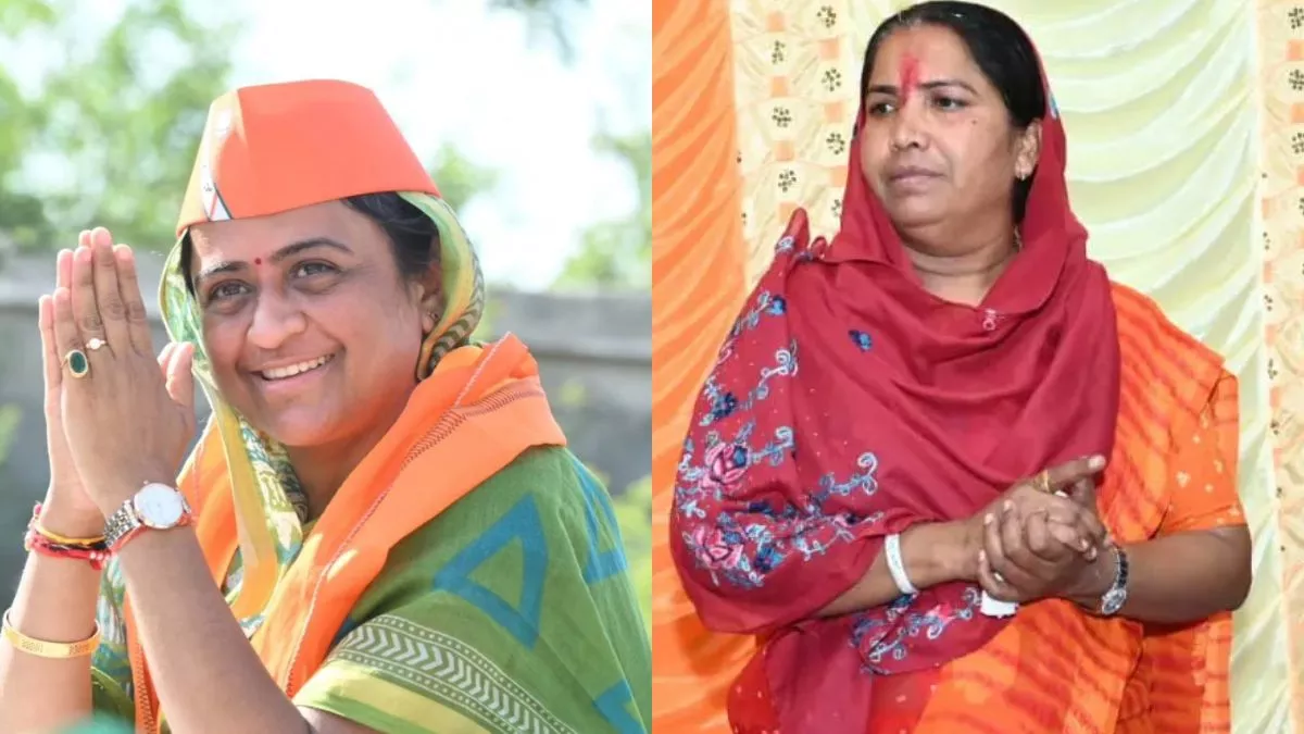 गुजरात में दिग्‍गजों की मौजूदगी में गेनीबेन और डॉ रेखा की चर्चा, दो सामान्‍य परिवारों की प्रभावशाली महिलाएं मैदान में