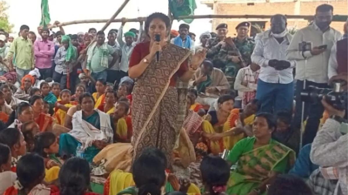 Jharkhand Politics: 'झारखंड का जल-जंगल-जमीन...', Kalpana Soren ने आदिवासियों संग की चर्चा, कर दी ये अपील