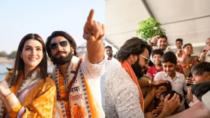 वाराणसी से कृति सेनन और रणवीर सिंह