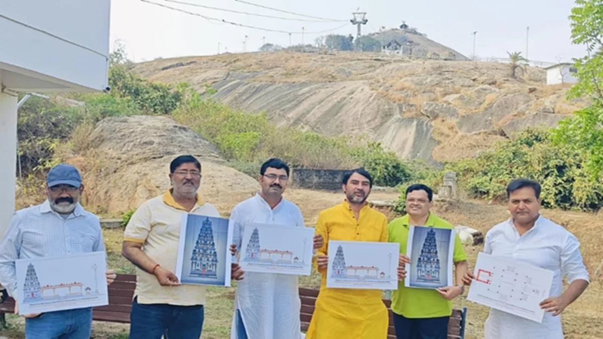 Banka News: बांका में बिना लोहे के मंदार काशी विश्वनाथ मंदिर का होगा निर्माण, नक्शा बनकर हुआ तैयार