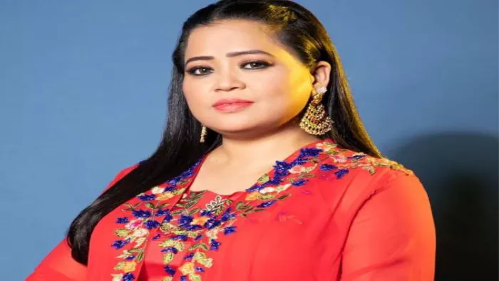 हास्य कलाकार और टीवी शो होस्ट भारती सिंह की फाइल फोटो।