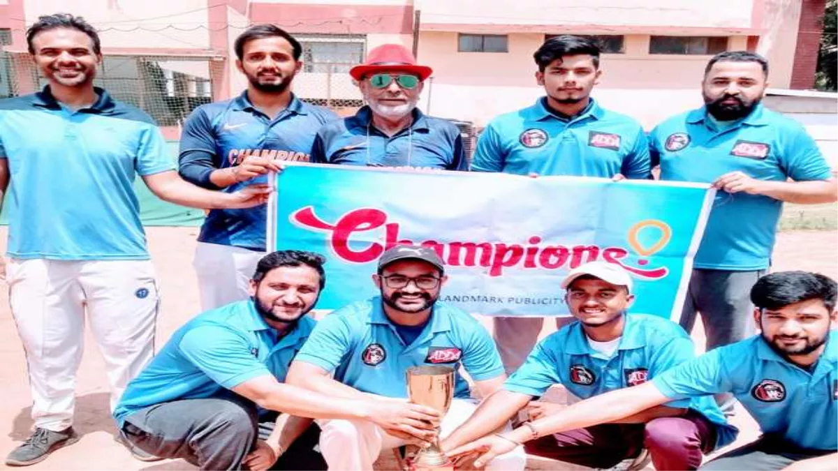 जल है तो कल है टी-20 क्रिकेट टूर्नामेंट में डा. लूथरा इलेवन विजेता, 19 रनों से दी नमस्ते चंडीगढ़ कांप्लेक्स टीम को शिकस्त