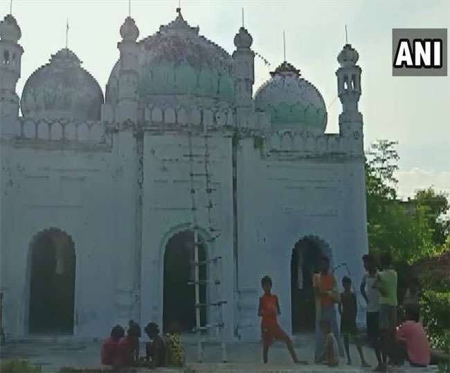 बिहार के नालंदा के माड़ी गांव की मस्जिद। तस्वीर: एएनआइ