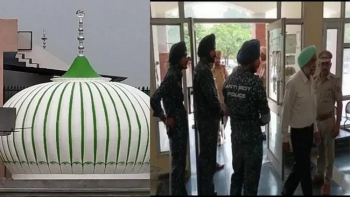 गुरु की सराय काे मस्जिद में बदलने का मामला भड़का। (जागरण)