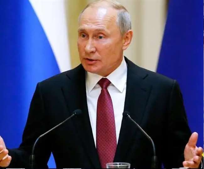 रूसी राष्ट्रपति व्लादिमीर पुतिन की फाइल फोटो