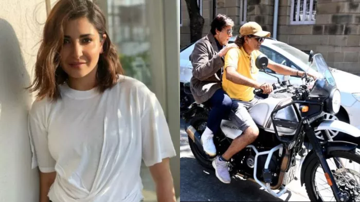 Mumbai Police Takes Note and Inform Traffic Branch of About Amitabh Bachchan and Anushka Sharma Bike Ride Without Helmet/Instagram