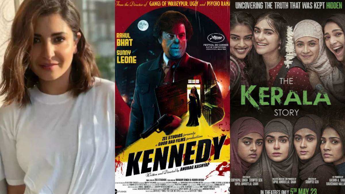 entertainment top news 16th may anushka sharma brutally trolled for not wearing helmet to cannes film festival 2023 start today and the kerala story box office report top trending news