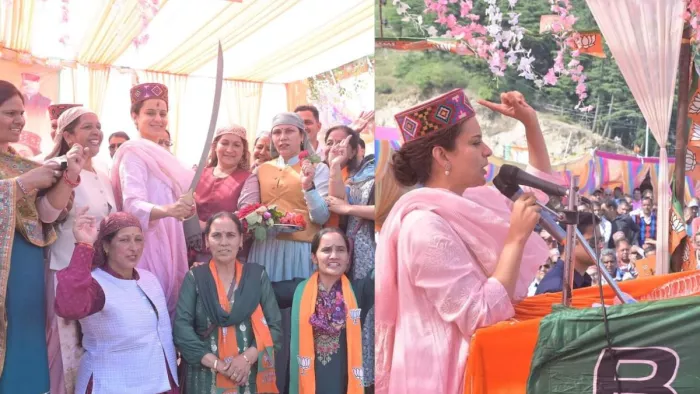 कंगना रनौत ने कांग्रेस पर बोला हमला
