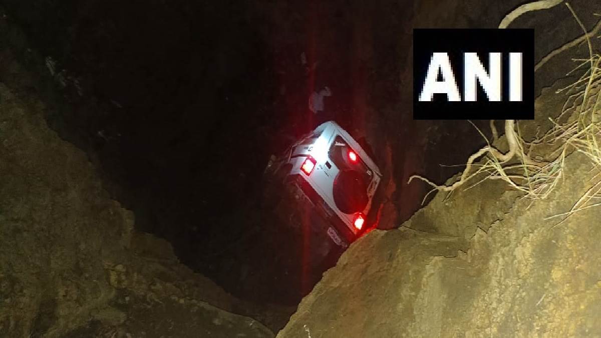 seven people died as vehicle carrying them to a wedding procession fell into a gorge in chhindwara