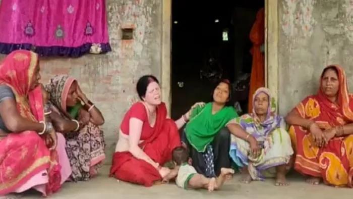 दरभंगा के घनश्यामपुर घटना के बाद रोते बिलखते स्वजन। फोटो-जागरण