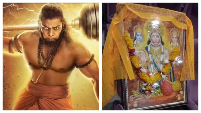 Adipurush Theater owners decorated the seat reserved for Mahabali Hanuman